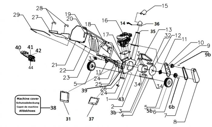 Onderdelen PRO-22 S1